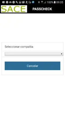 Sace Passcheck V3 android App screenshot 1